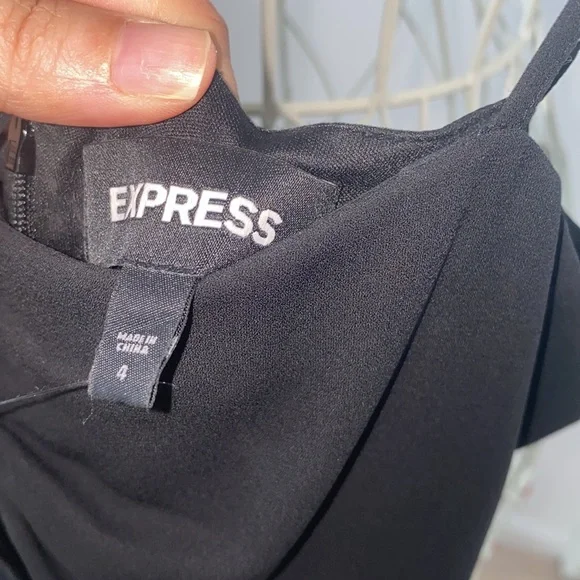 EXPRESS Black CUT-OUT Maxi Dress - Picture 12 of 12